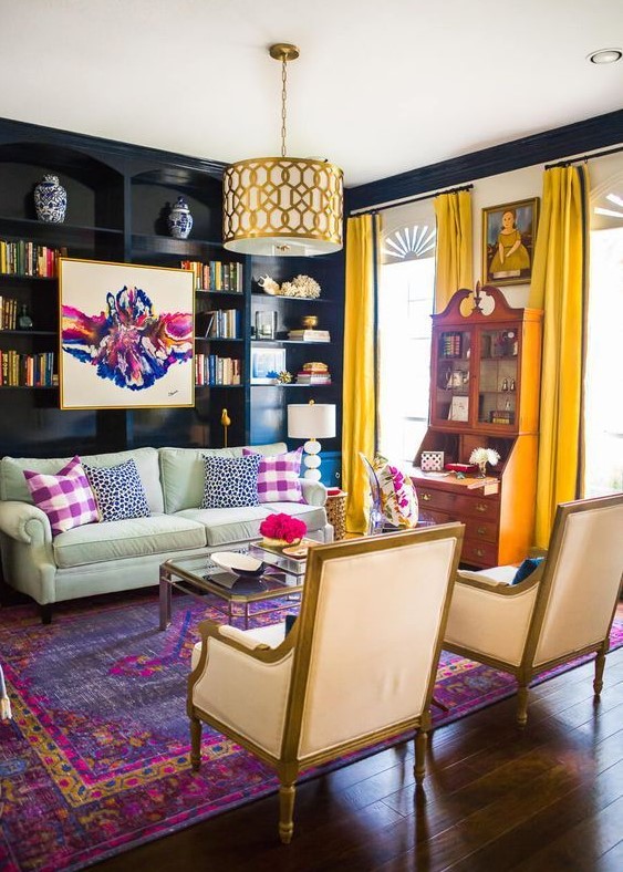 Colorful Living Room